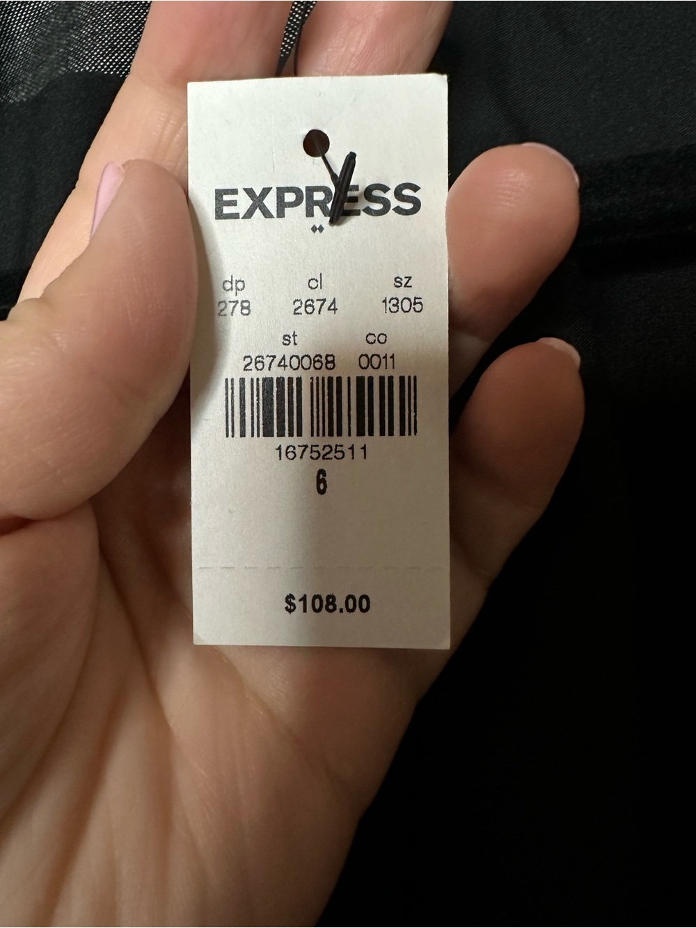 Express Charcoal Open Front Blazer NWT - Picture 4 of 5